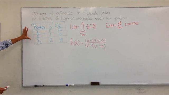 Interpolación polinomial de Lagrange смотреть онлайн