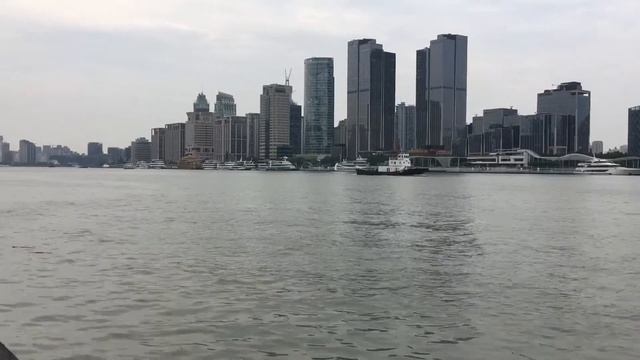 Riverfront at Lujiazui, Pudong, Shanghai смотреть онлайн