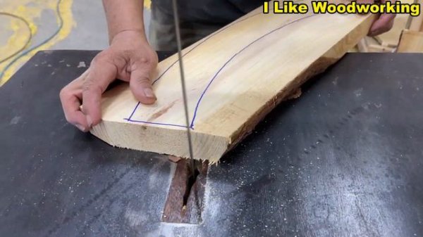 Amazing Woodworking Techniques Carpentr Extremely High Skills - Build A Chair With Artistic Curves
