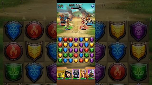 Aggressive II vs OXIGEN. Бонус к атаке. Empires puzzles смотреть онлайн