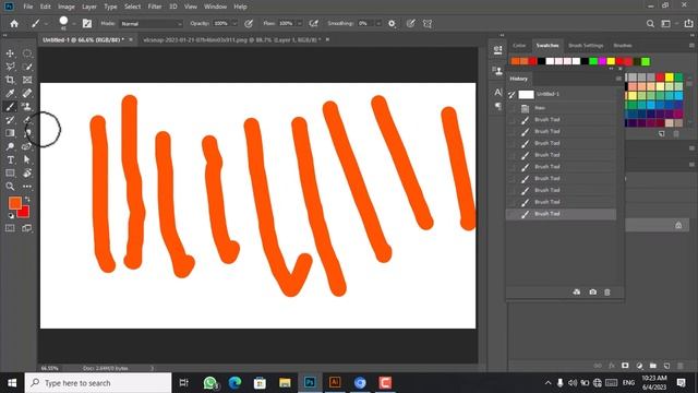 Adobe Photoshop History Brush Tool in Urdu\Hindi - فوٹو شاپ - Class 10 by |Mr Technical Sheraz| смотреть онлайн