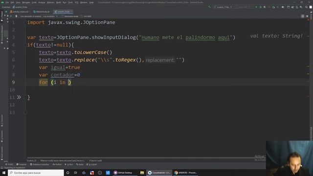 ? Ejercicio.- Identificar un palindromo en Android Studio [38] смотреть онлайн
