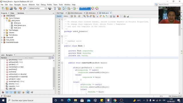 Arbol binario Netbeans con Graphviz 3ra clase смотреть онлайн