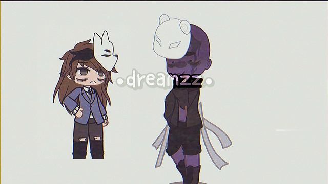 Aftons react to their gacha life versions || Fnaf || Original? || •dreamzz • смотреть онлайн