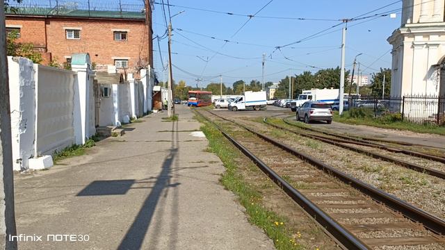 Коломенский трамвай. Маршрут номер 1. Самый современный вагон в городе Коломна!!! Как Вам? смотреть онлайн