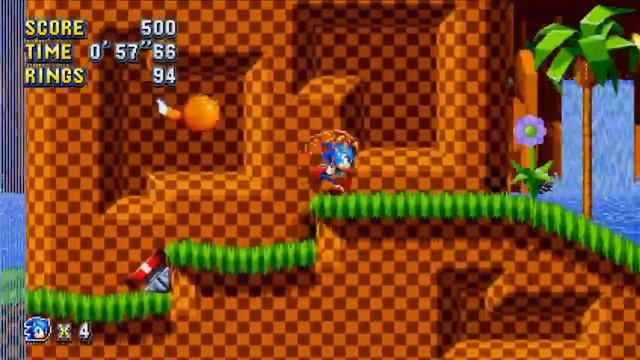 Новый гейплей и перенос игры Sonic Mania на лето! смотреть онлайн