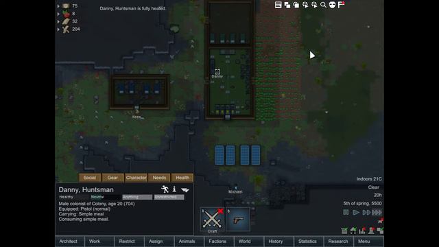 Rimworld Building new home #3 смотреть онлайн