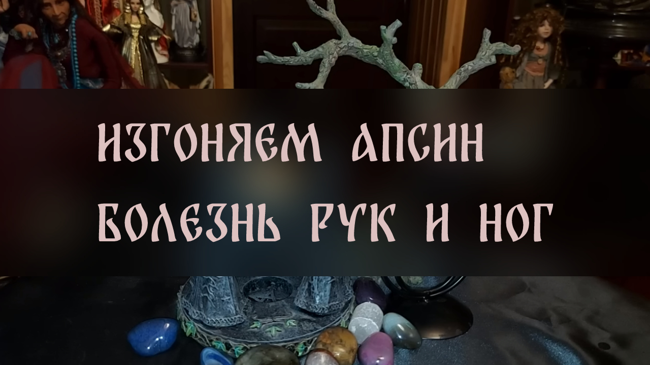 ИЗГОНЯЕМ АПСИН. БОЛЕЗНЬ РУК И НОГ. ТАЙНА ЗНАХАРЕЙ. ДЛЯ ВСЕХ ▴ ВЕДЬМИНА ИЗБА. ИНГА ХОСРОЕВА смотреть онлайн
