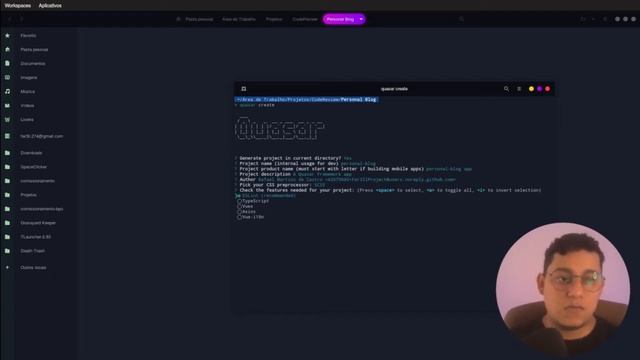 #1 - Criando um Blog com Quasar Framework | vue.js | vuex | scss | javascript смотреть онлайн