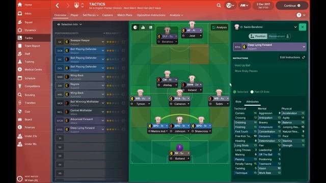 FM18 Best Tactic - Football Manager 2018 смотреть онлайн