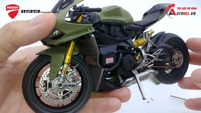 [REVIEW] MÔ HÌNH DUCATI 1199 PANIGALE S LIBERTY WALK ARMY 1:12 TAMIYA смотреть онлайн