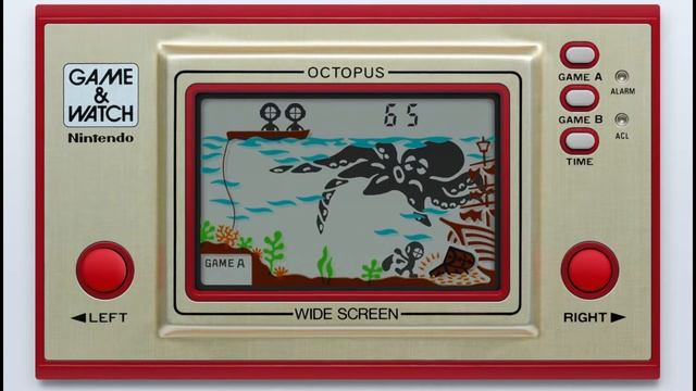 Game & Watch: Octopus [Handheld Longplay] (1981) Nintendo смотреть онлайн