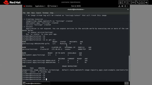 OpenShift Image Stream, Authenticating OpenShift to Private Registries, Secrets - RedHat Ex 288 смотреть онлайн
