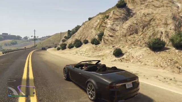 GTA V Next Gen PS4 - Lampadati Felon GT Coupe Test Drive смотреть онлайн