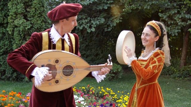 Сальтарелла.Авторская музыка в стиле Ренессанс и лютня: Николай Макаренко, тамбурин: Ната Макаренко смотреть онлайн