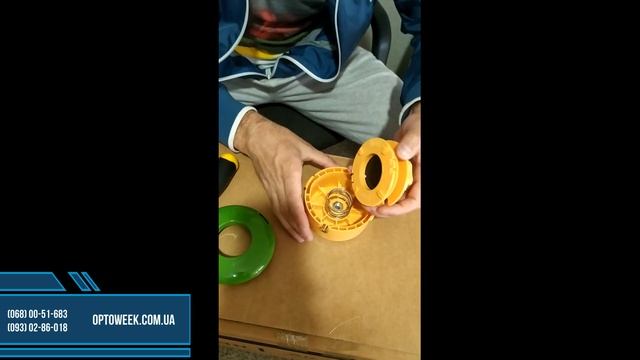 Как заменить леску в катушке к бензокосе Procraft смотреть онлайн
