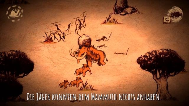 Die Geschichte von Mama Manfred ? THE MAMMOTH: A CAVE PAINTING смотреть онлайн