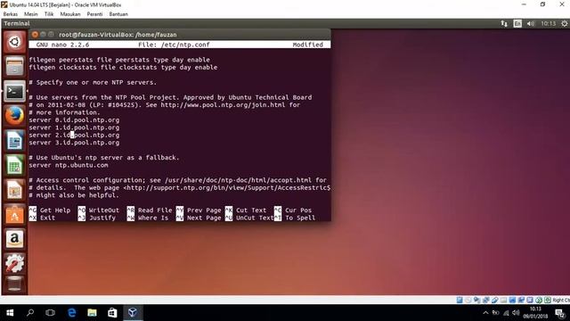 Cara Install dan Konfigurasi NTP Server di Ubuntu 14.04 LTS (Virtualbox) смотреть онлайн