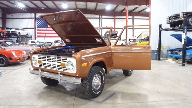 1977 Ford Bronco Brown смотреть онлайн