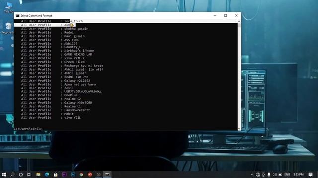cmd :show wifi password | windows xp/7/8/10 | wifi ka password kaise pta kare смотреть онлайн