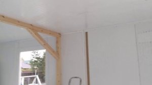 Дом из сэндвич-панелей PIR, 6x7 м.