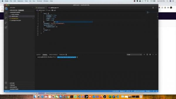 Configure ESLint and Prettier in VS Code for JavaScript Development