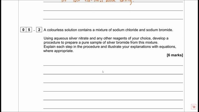 AQA Chemistry New AS Specimen Paper 1 смотреть онлайн