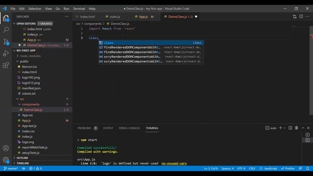 [2] React JS | Class-based component смотреть онлайн