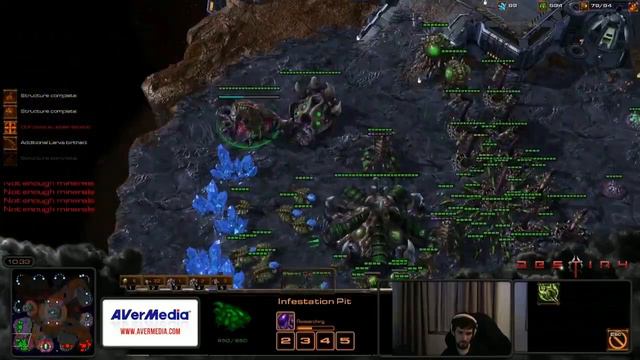 Destiny (Z) vs. nBChubz (P) - Starcraft 2 Ladder смотреть онлайн