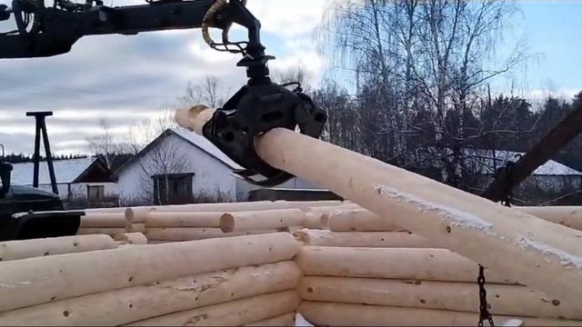 Погрузка Сруба на Урале смотреть онлайн