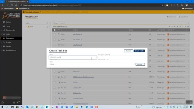 Automation Anywhere | Send Notification to MS Team using API From Automation Anywhere(A360) смотреть онлайн