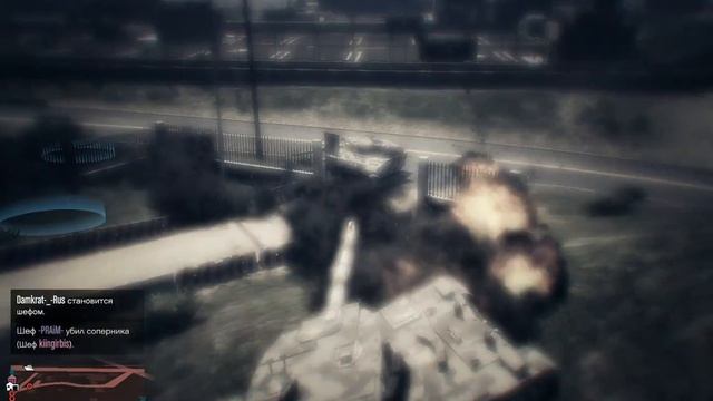 +18 GTA OnLine 4/01/2017 Танк выехал с военной базы, редкость:) смотреть онлайн