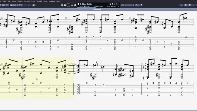 Mephisto - Oshi No Ko Ed Fingerstyle Tab by j!L смотреть онлайн