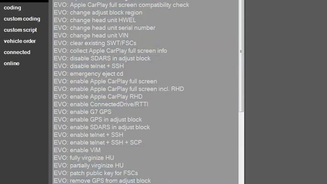 BMW Smart Bimmer Tool Activate BMW CarPlay, Screen Mirroring, VIM Unlock,