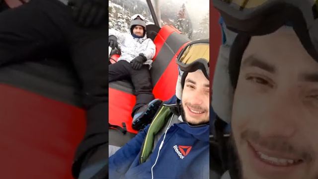 Архыз зимой супер отдых трассы гости из КРАСНОДАРА смотреть онлайн