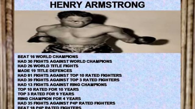 HENRY ARMSTRONG HALL OF ALL TIME GREATS смотреть онлайн
