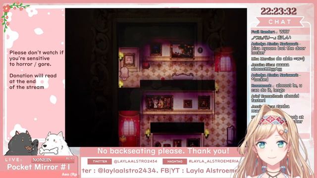 【Pocket Mirror #1】A Cute Girl in A Creepy Game?【NIJISANJI ID | Layla Alstroemeria】 смотреть онлайн