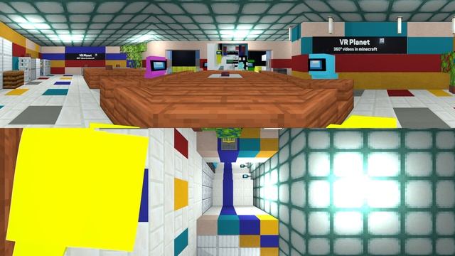 AMONG US 360° Video - IMPOSTOR(Minecraft VR) смотреть онлайн