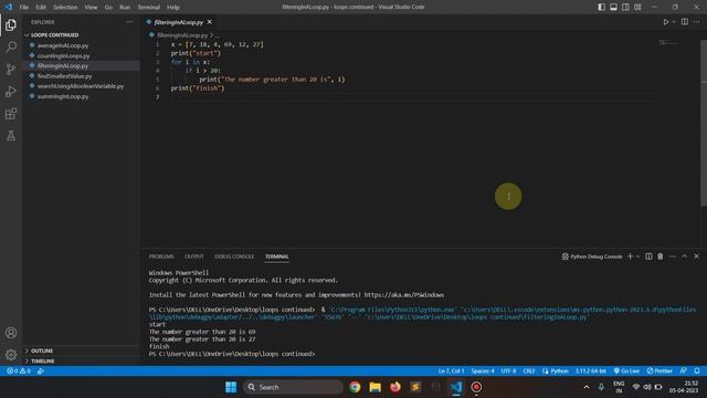Python Loops Continued : Use Cases (Part 9) смотреть онлайн