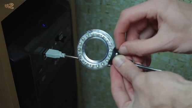 Круглая USB лампа для ноутбука | USB lamp смотреть онлайн