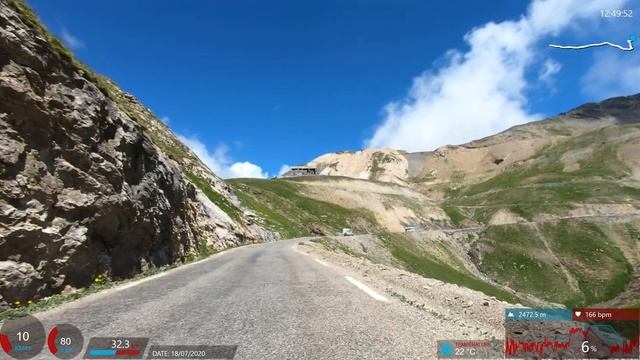 Galibier depuis le Lac du Chambon - 2020.07.18 (2,7K 60fps) смотреть онлайн