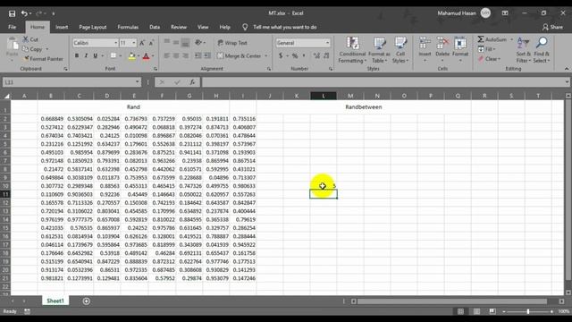 How to Use Rand & Randbetween Function in Excel | Rand & Randbetween Function | MS Excel Formulas смотреть онлайн