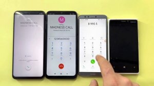 Incoming Call XIAOMI Redmi Note 10 Pro and Honor 9 Lite/ Outgoing Call Redmi 9C Dual Call, Lumia 92