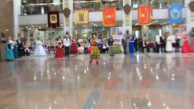 Традиционный Весенний бал в музее ВОВ на Поклонной горе смотреть онлайн