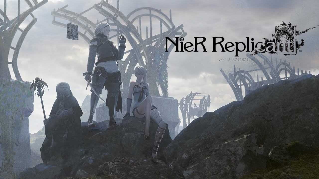 NieR Replicant ✔9 - Блуждаем по лабиринту Свалки. Сломанное оружие