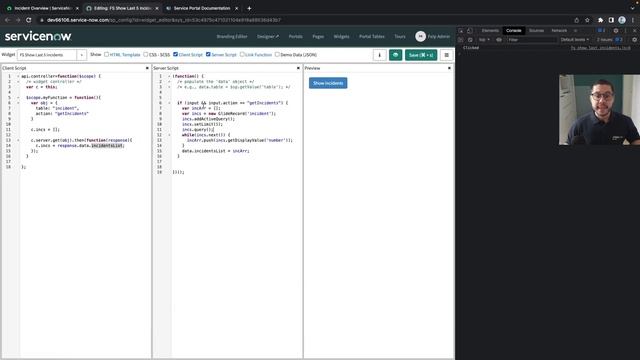 ServiceNow®️ service portal #6 – Widgets: HTML, Client Controller and Server Script interaction смотреть онлайн