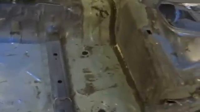 Замена боковины на Мицубиси Лансер после сильного удара.Ремонт кузова. смотреть онлайн