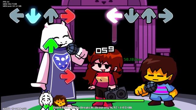 UNDERTALE в FNF |3| Ториэль смотреть онлайн
