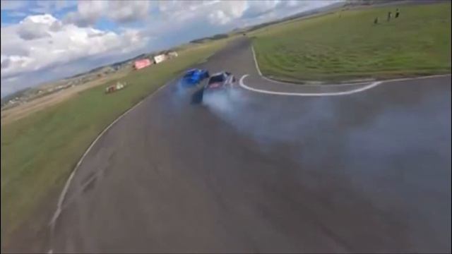 Парный заезд. Видео квадрокоптер автоспорт автогонки альтеза обзор #tandemdrift #driftcar #drift смотреть онлайн