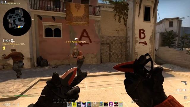 Как сделать эйс на эко раунде в CS:GO? смотреть онлайн